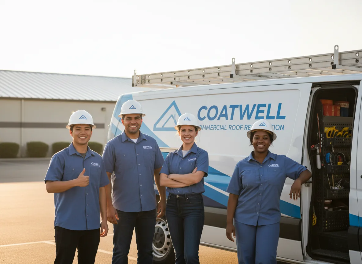 Commercial roof coating company in Parker, WA